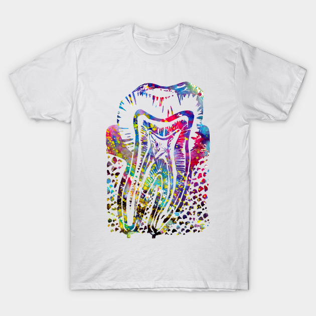 tooth t shirt design